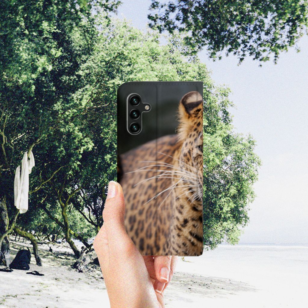 Samsung Galaxy A13 (5G) | Samsung Galaxy A04s Hoesje maken Luipaard - B2C Telecom