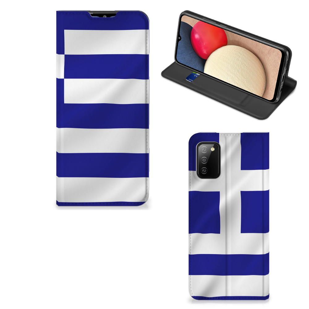 Samsung Galaxy M02s | A02s Standcase Griekenland - B2C Telecom