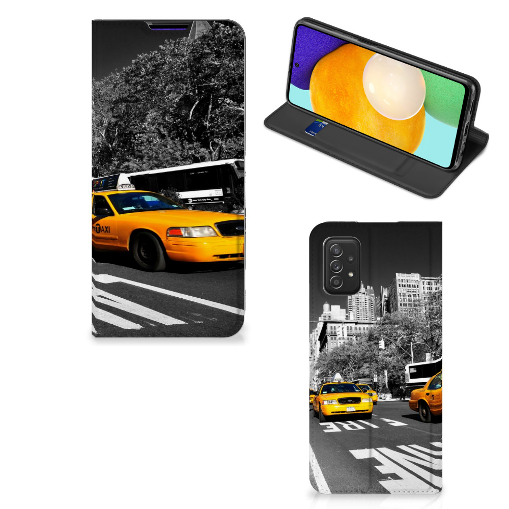 Samsung Galaxy A03s Book Cover New York Taxi - B2C Telecom