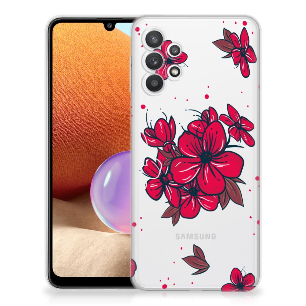 Samsung Galaxy A32 4G | A32 5G Enterprise Editie TPU Case Blossom Red B2C Telecom