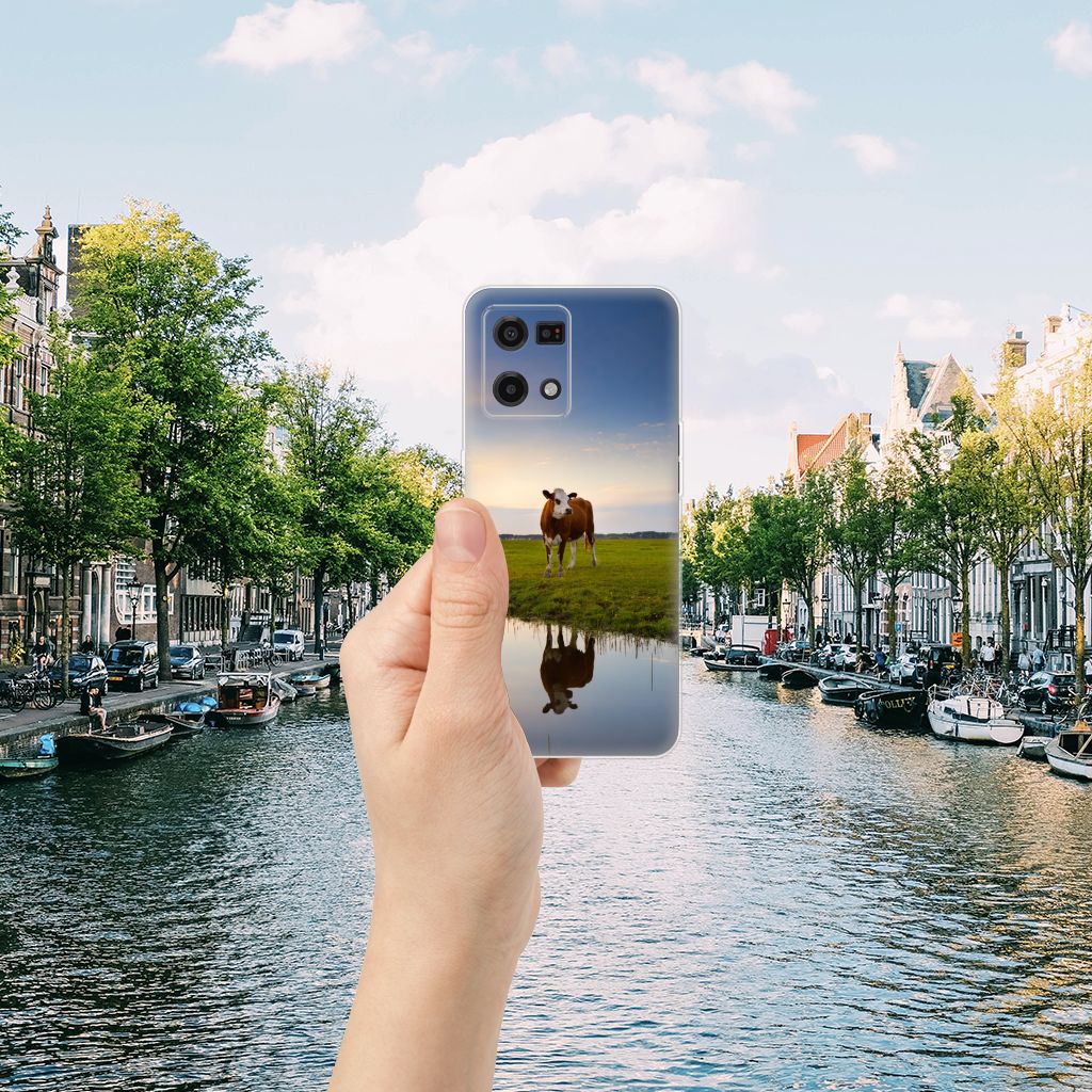 OPPO Reno7 4G TPU Hoesje Koe B2C Telecom