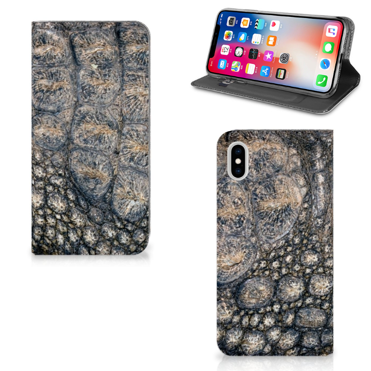 Apple iPhone Xs Max Hoesje maken Krokodillenprint