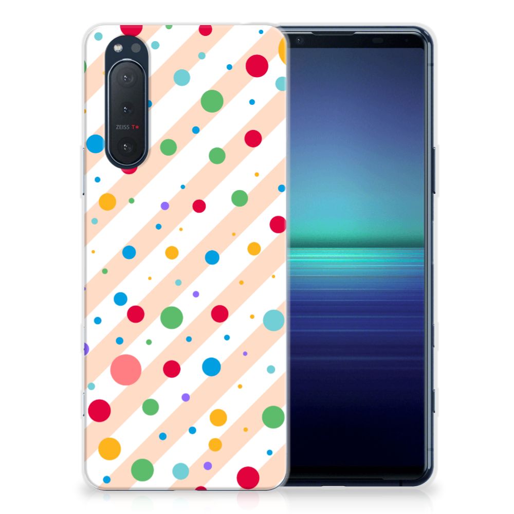 Sony Xperia 5II TPU bumper Dots B2C Telecom