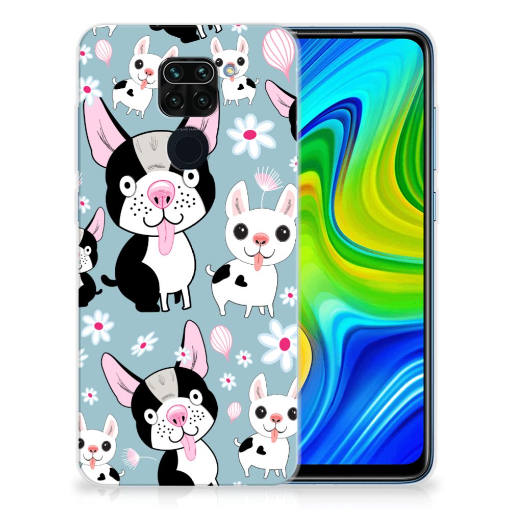 Xiaomi Redmi Note9 TPU Hoesje Hondjes B2C Telecom