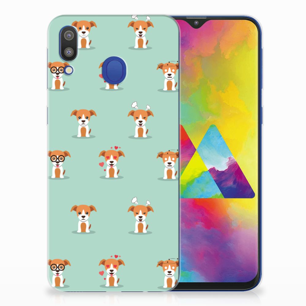 Samsung Galaxy M20 (Power) TPU Hoesje Pups