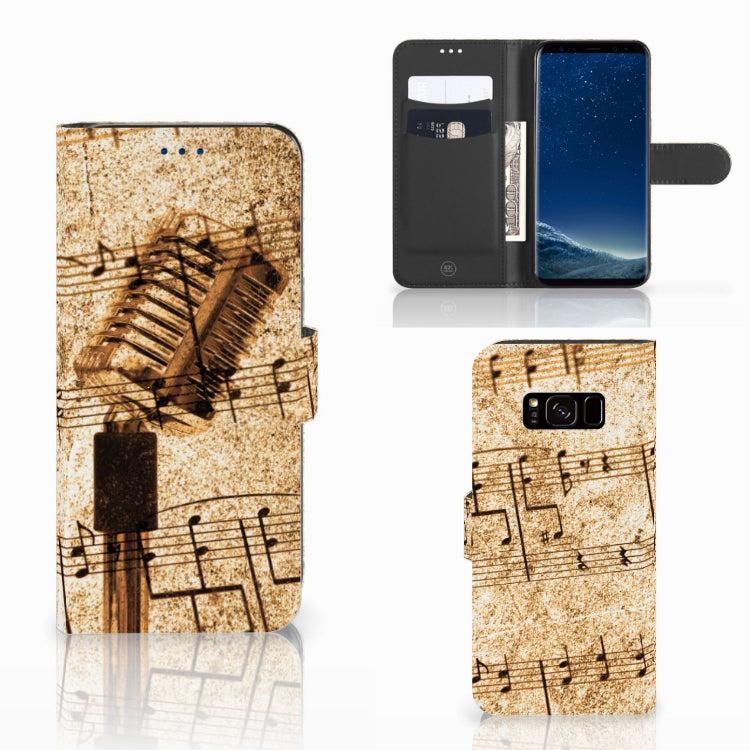 Samsung Galaxy S8 Telefoonhoesje met foto Bladmuziek