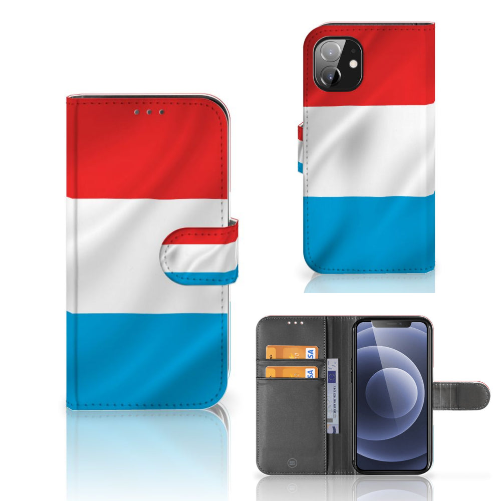 Apple iPhone 12 Mini Bookstyle Case Luxemburg