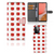 Samsung Galaxy A72 Book Cover Paprika Red