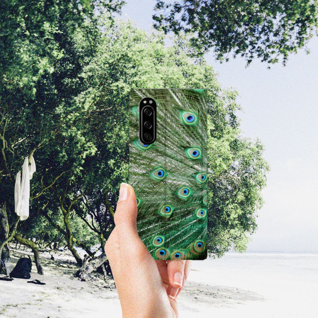 Sony Xperia 5 Hoesje maken Pauw - B2C Telecom