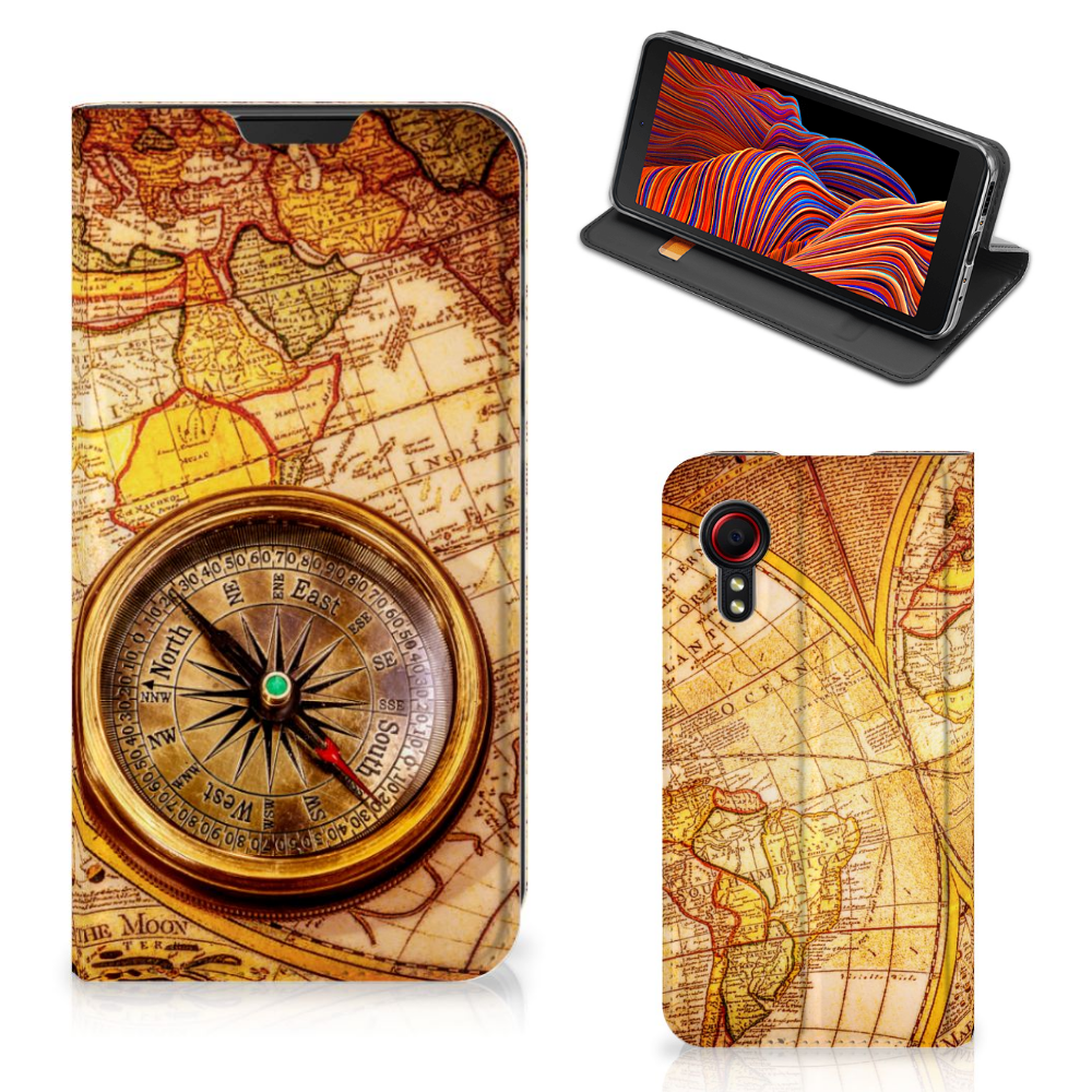 Samsung Galaxy Xcover 5 Book Cover Kompas - B2C Telecom
