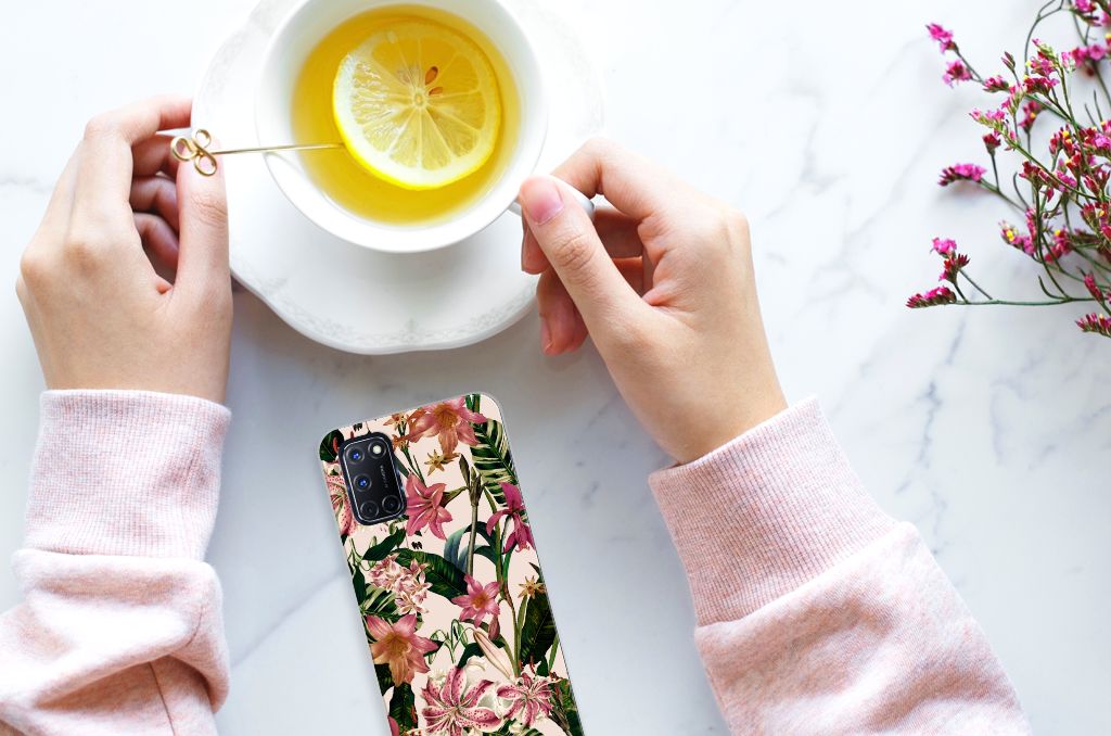OPPO A52 | A72 TPU Case Flowers B2C Telecom