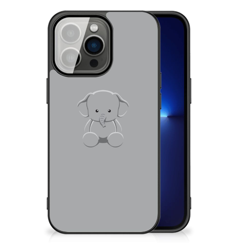 iPhone 13 Pro Hoesje Grijs Baby Olifant B2C Telecom