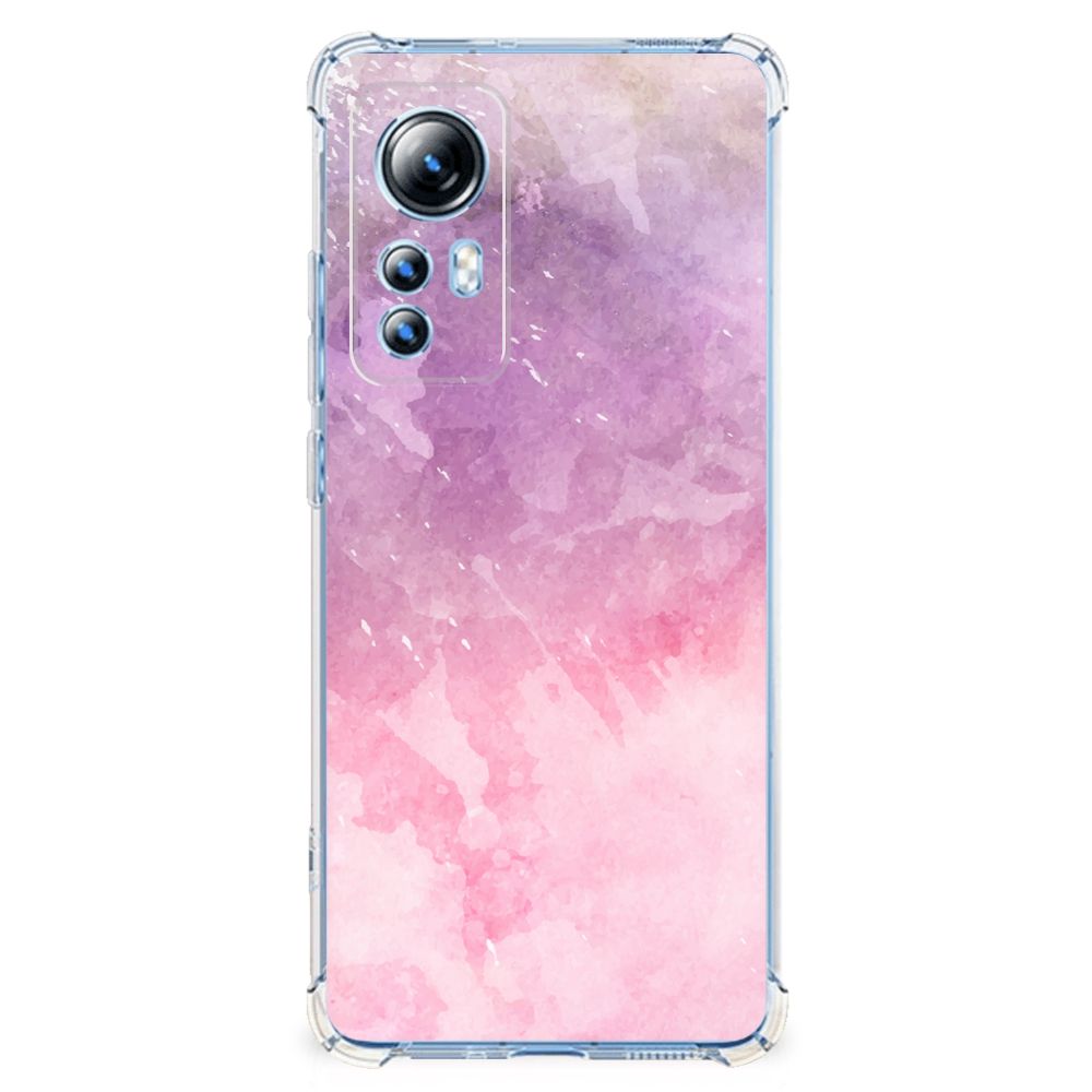 Back Cover Xiaomi 12 Lite Pink Purple Paint B2C Telecom