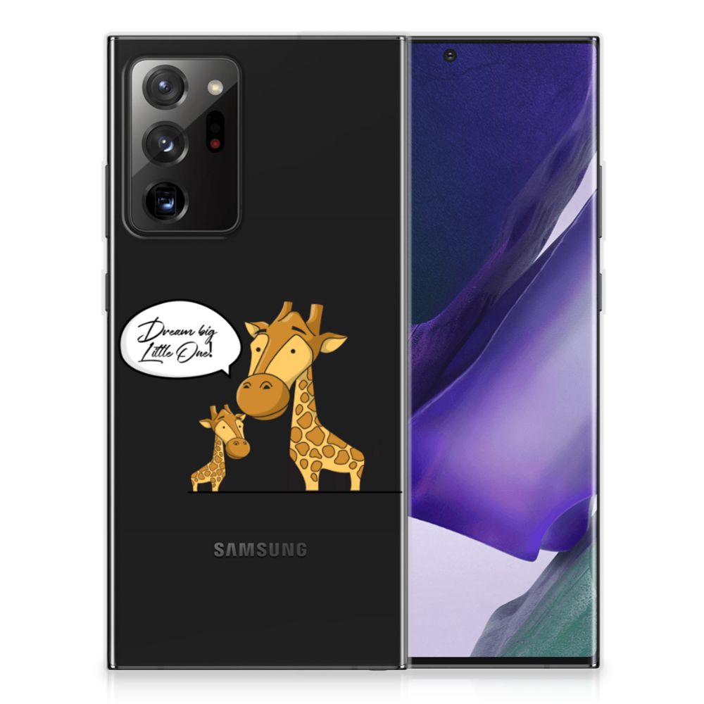 Samsung Galaxy Note20 Ultra Telefoonhoesje met Naam Giraffe B2C Telecom