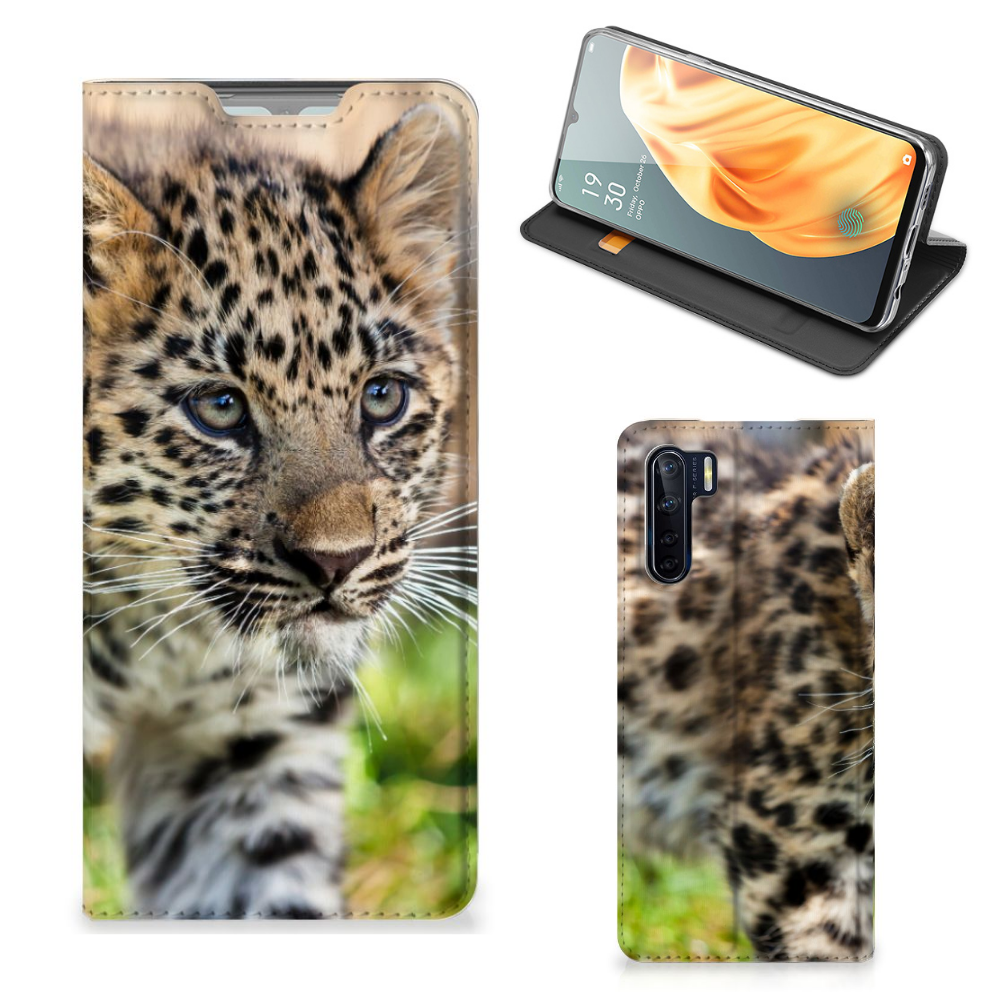 OPPO Reno3 | A91 Hoesje maken Baby Luipaard - B2C Telecom
