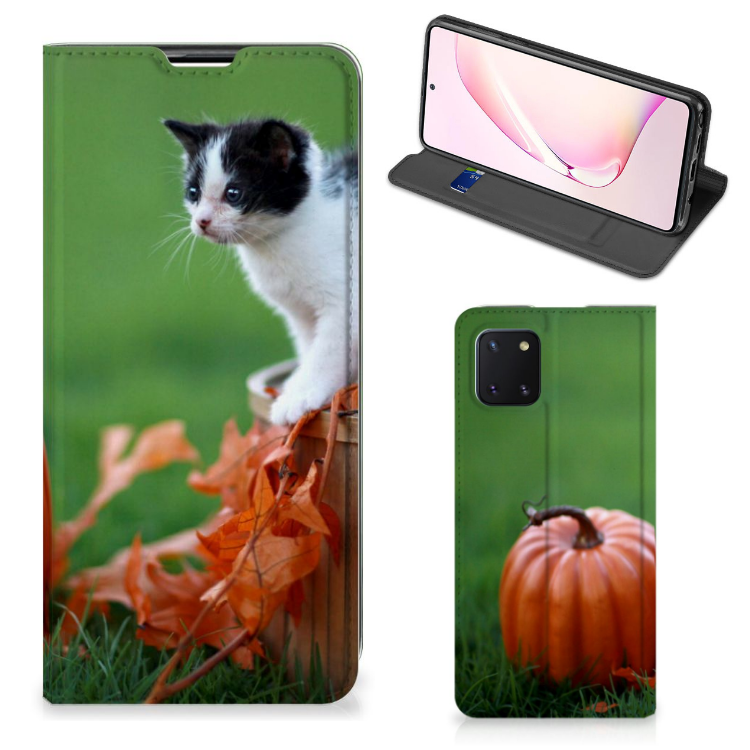 Samsung Galaxy Note 10 Lite Hoesje maken Kitten - B2C Telecom