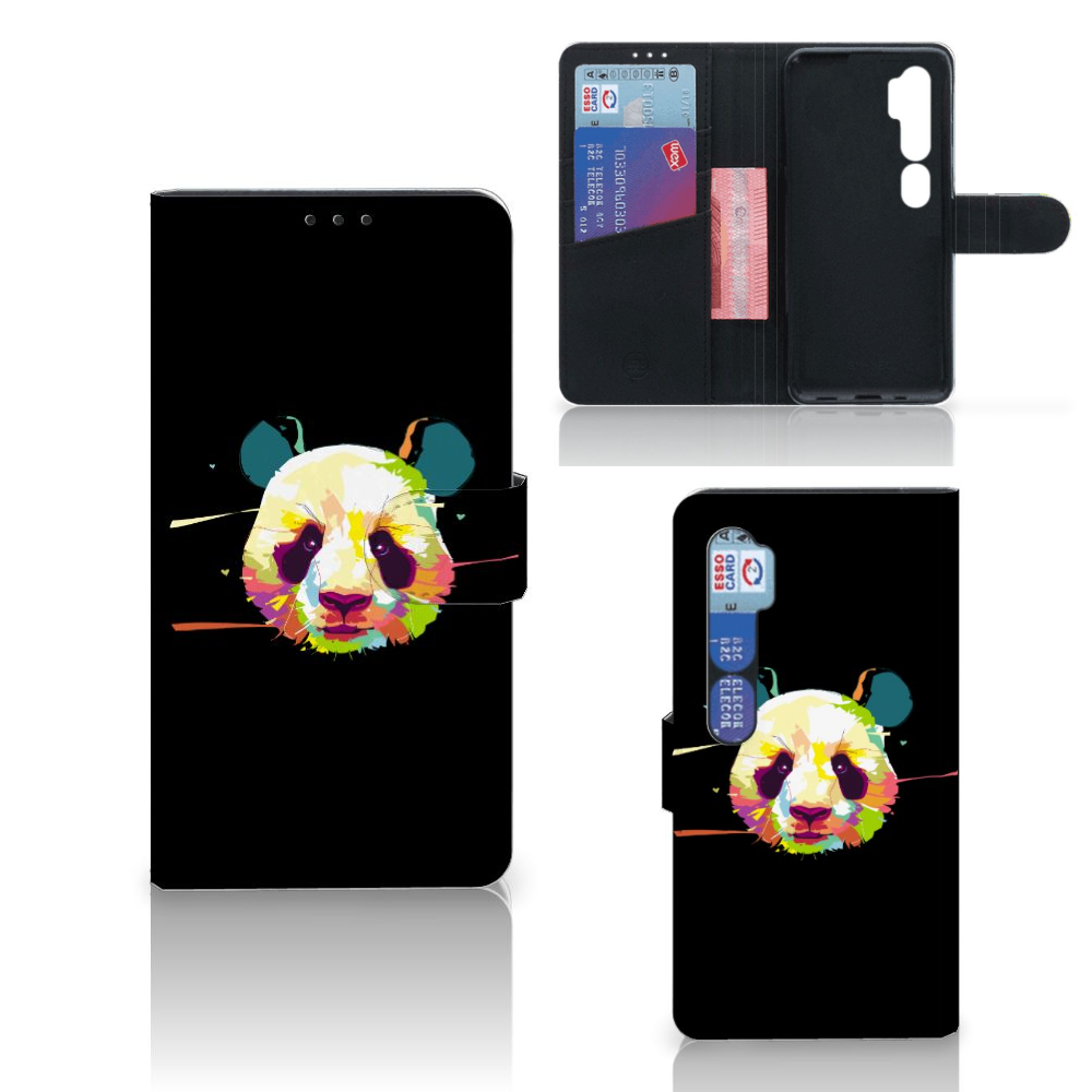 Xiaomi Mi Note 10 Pro Leuk Hoesje Panda Color