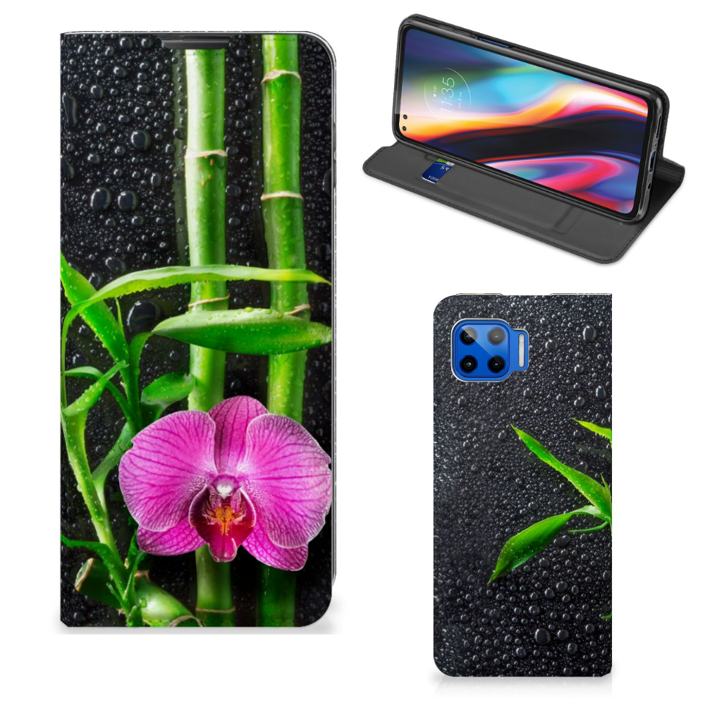 Motorola Moto G 5G Plus Smart Cover Orchidee - B2C Telecom