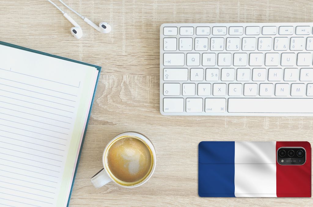 OPPO A54 5G | A74 5G | A93 5G Standcase Nederlandse Vlag - B2C Telecom