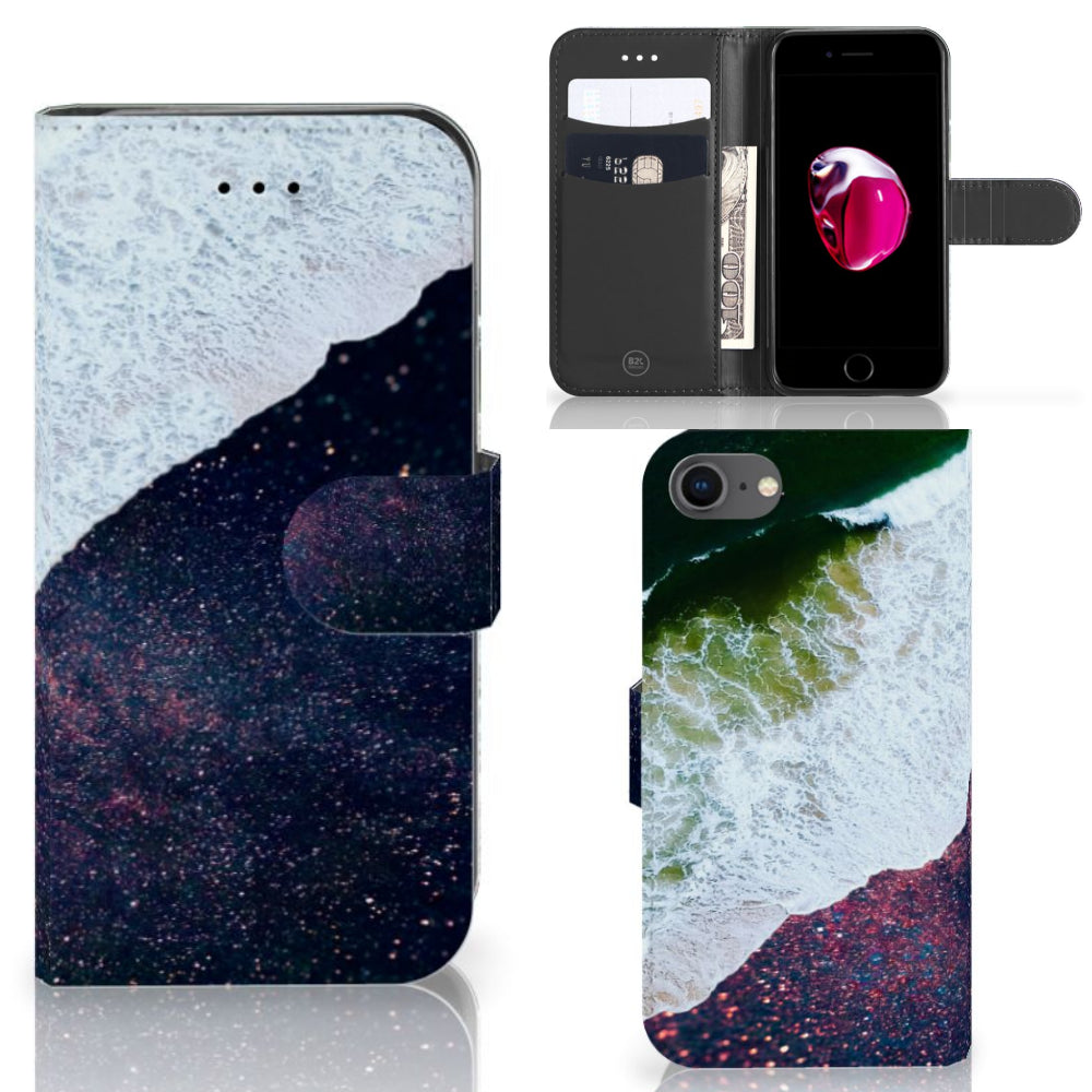iPhone 7 | 8 | SE (2020) | SE (2022) Book Case Sea in Space