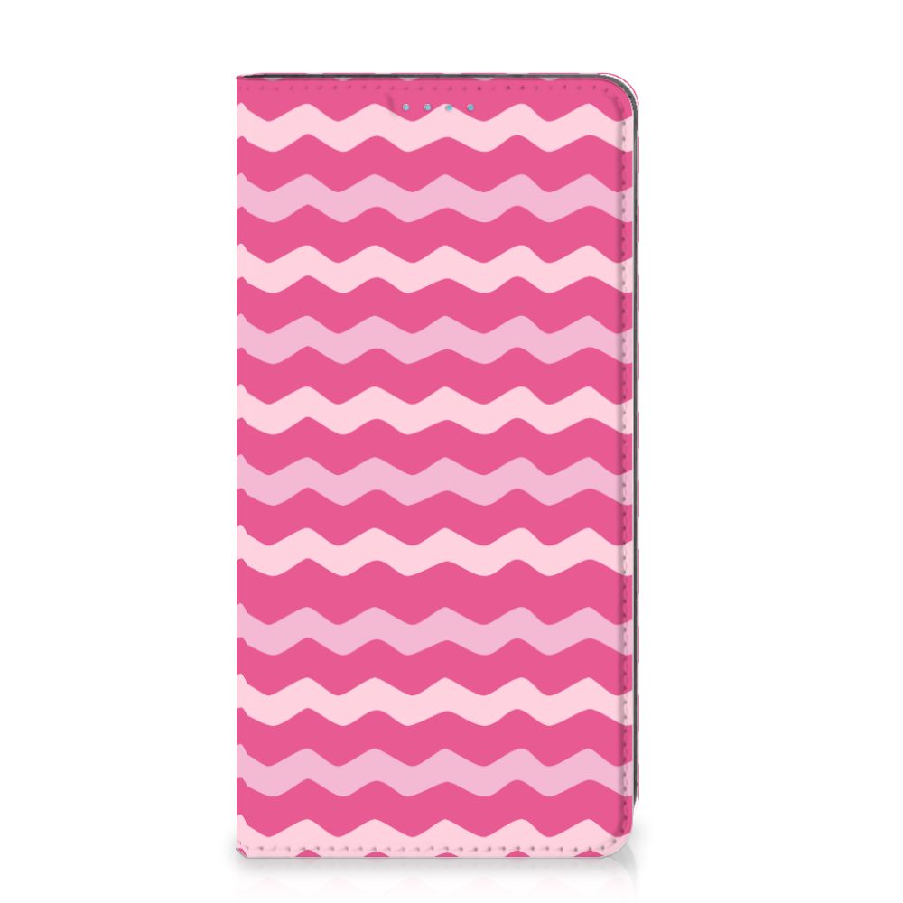 Samsung Galaxy A53 Hoesje met Magneet Waves Pink