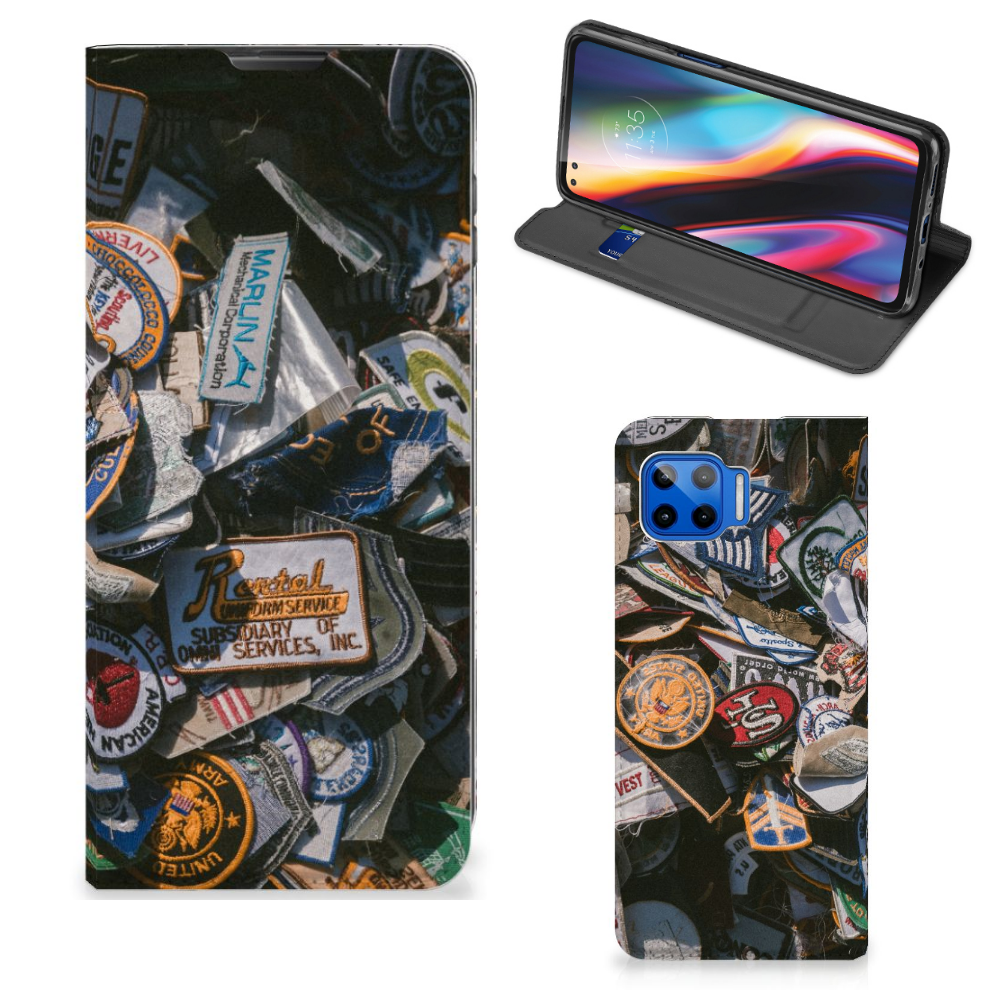 Motorola Moto G 5G Plus Stand Case Badges - B2C Telecom