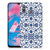 Samsung Galaxy M30 TPU Case Flower Blue
