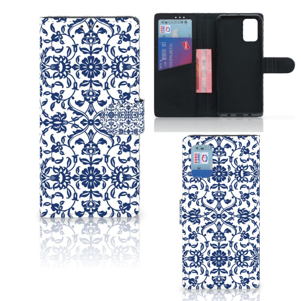 Samsung Galaxy A02s | M02s Hoesje Flower Blue