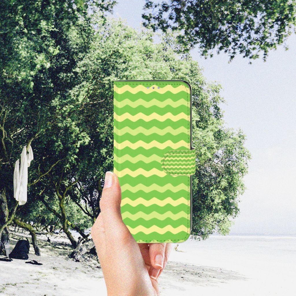 Motorola Moto G31 | G41 Telefoon Hoesje Waves Green