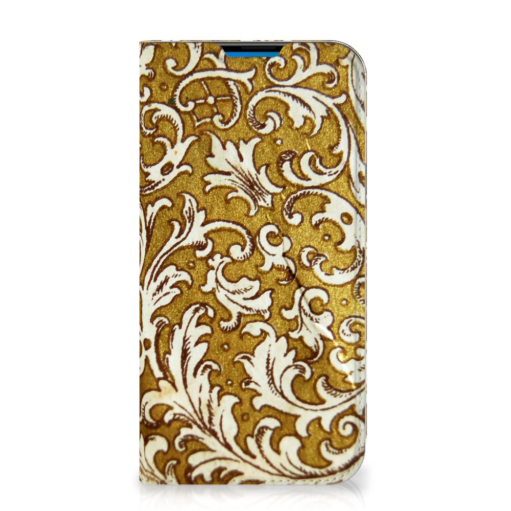 Telefoon Hoesje iPhone 14 Pro Max Barok Goud - B2C Telecom