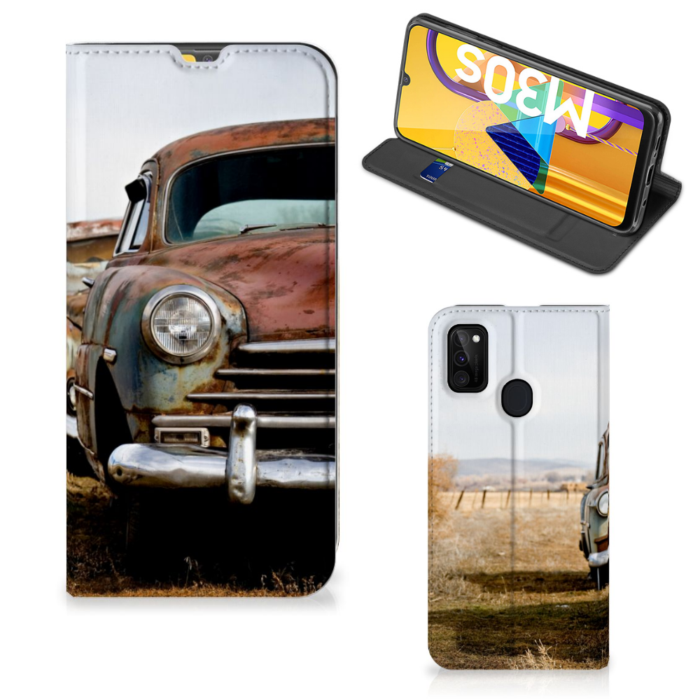 Samsung Galaxy M30s | M21 Stand Case Vintage Auto - B2C Telecom