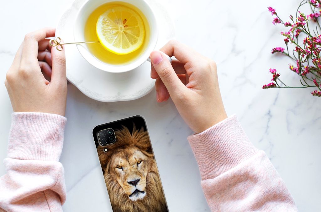 Huawei P40 Lite TPU Hoesje Leeuw B2C Telecom