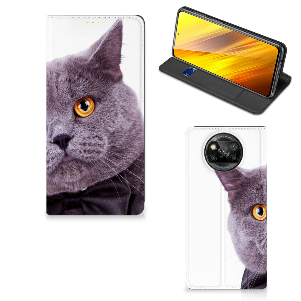 Xiaomi Poco X3 Pro | Poco X3 Hoesje maken Kat - B2C Telecom