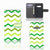 Samsung Galaxy Xcover 3 | Xcover 3 VE Telefoon Hoesje Zigzag Groen