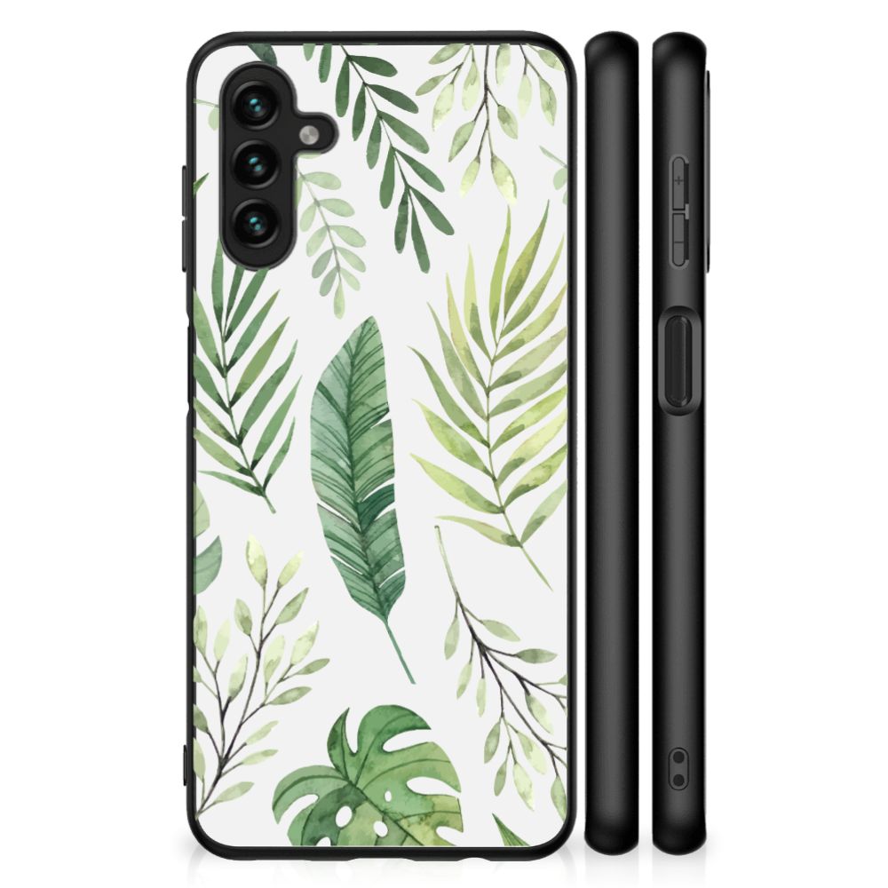 Samsung Galaxy A13 5G | A04s Bloemen Hoesje Leaves B2C Telecom