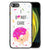 iPhone SE 2022 | SE 2020 | 7/8 Back Cover Hoesje Donut Roze met grappig donut ontwerp en kleurrijke sprinkles
