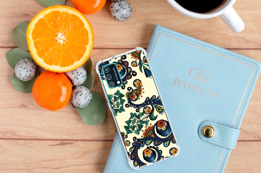 Anti Shock Case Samsung Galaxy M02s | A02s Barok Flower B2C Telecom