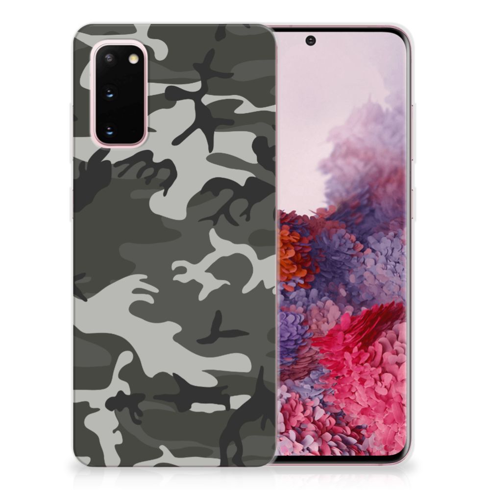 Samsung Galaxy S20 TPU bumper Army Light