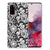 Samsung Galaxy S20 TPU Case Black Flowers B2C Telecom