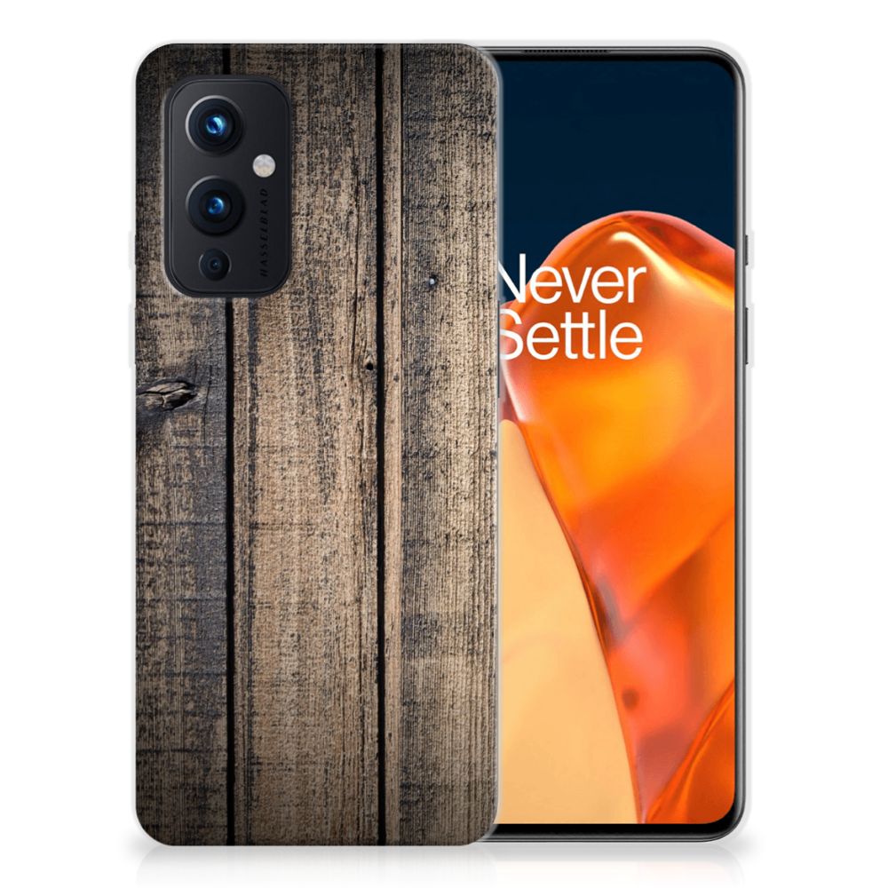 OnePlus 9 Bumper Hoesje Steigerhout B2C Telecom