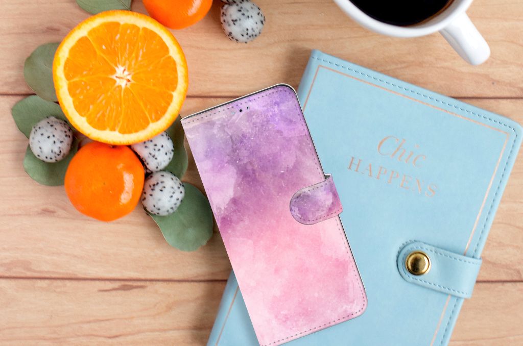 Hoesje OPPO A17 Pink Purple Paint