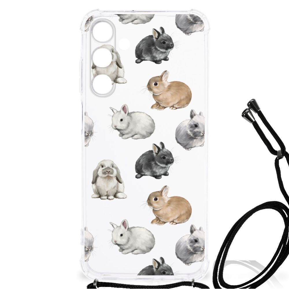 Case Anti-shock voor Samsung Galaxy A25 Konijntjes