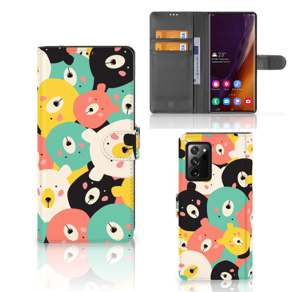 Samsung Galaxy Note20 Ultra Leuk Hoesje Bears