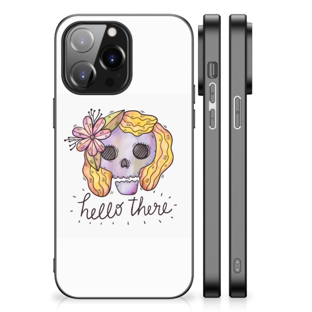 Telefoonhoesje iPhone 14 Pro Max Boho Skull B2C Telecom