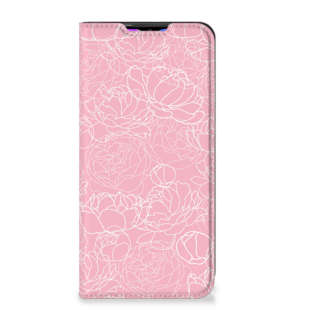 Xiaomi Redmi 9 Smart Cover White Flowers - B2C Telecom