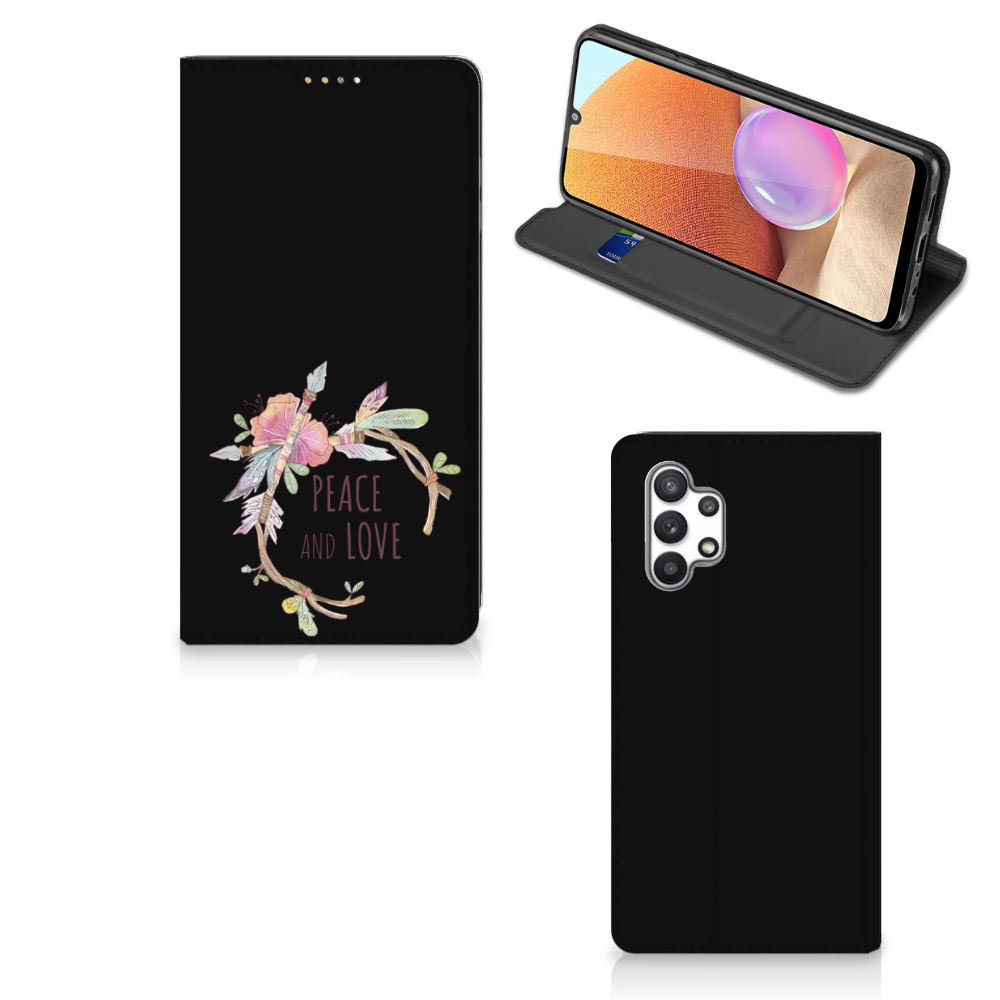 Samsung Galaxy A32 4G | A32 5G Enterprise Editie Magnet Case Boho Text - B2C Telecom