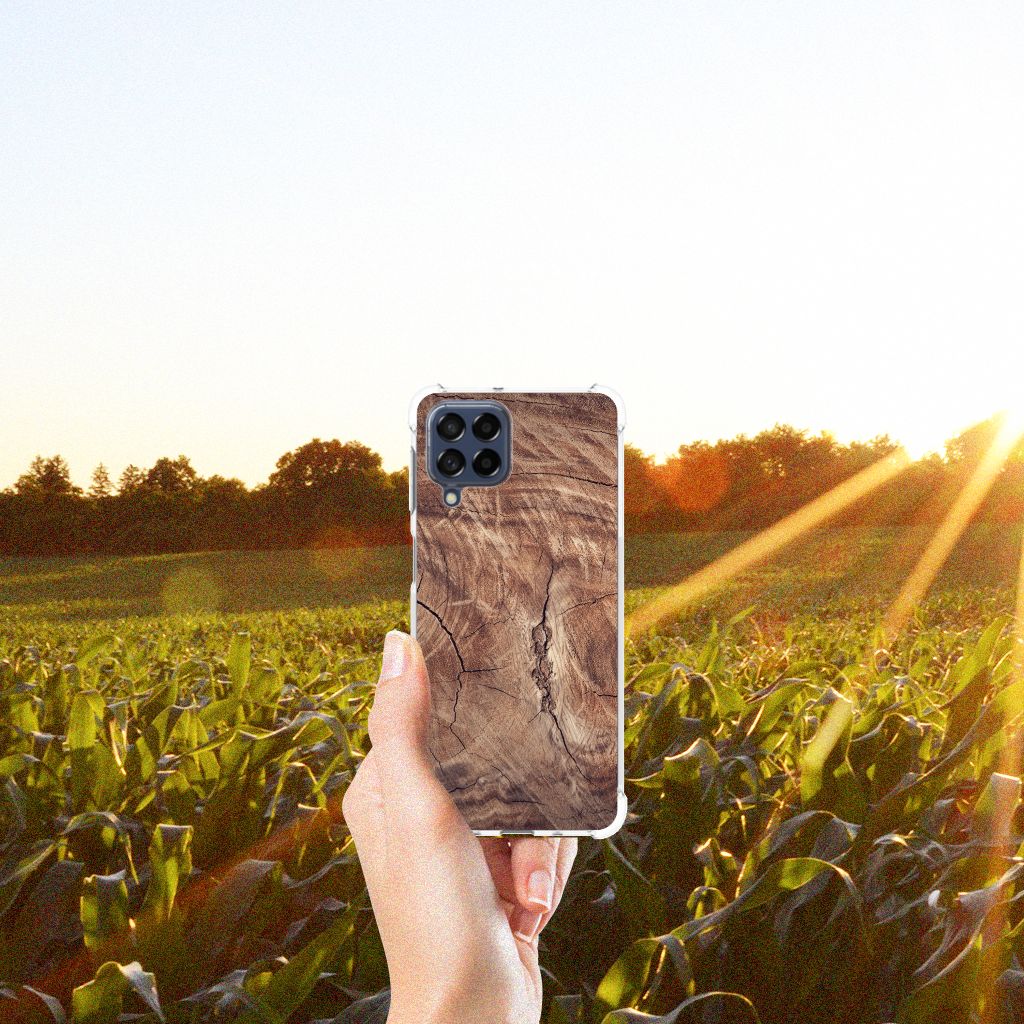 Samsung Galaxy M53 Stevig Telefoonhoesje Tree Trunk B2C Telecom