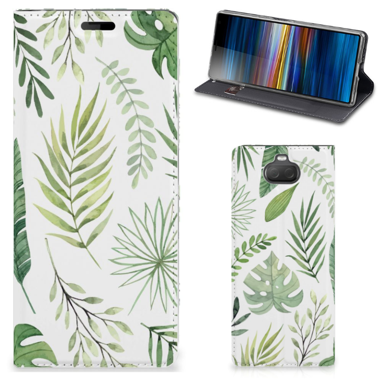 Sony Xperia 10 Smart Cover Leaves