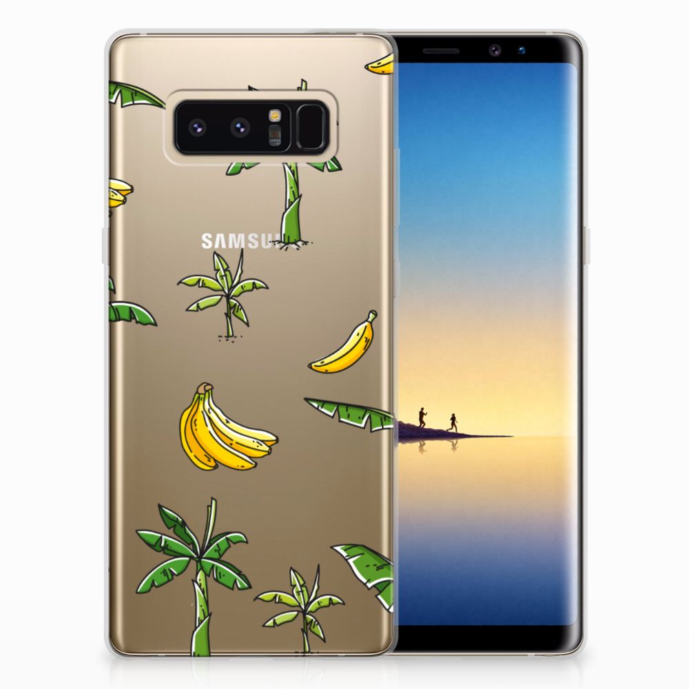 Samsung Galaxy Note 8 TPU Case Banana Tree