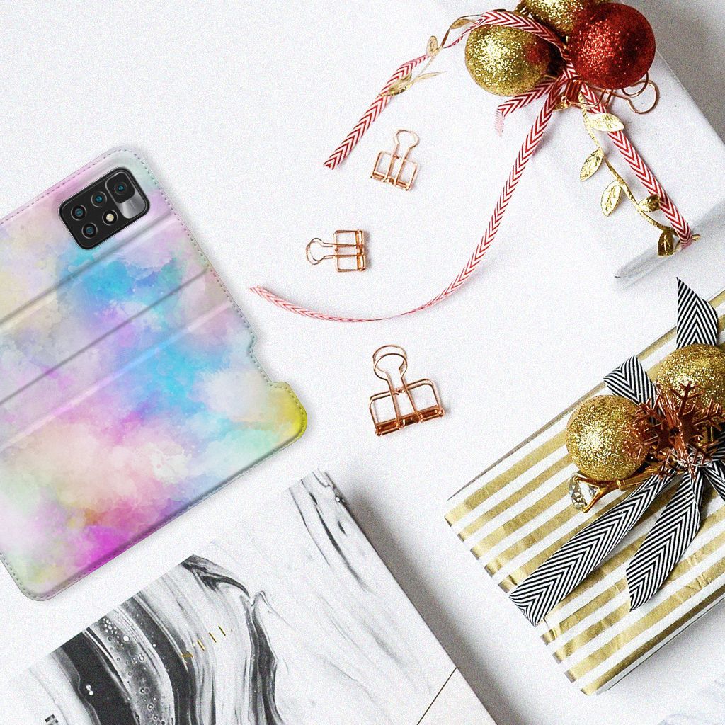 Bookcase Xiaomi Redmi 10 Watercolor Light - B2C Telecom
